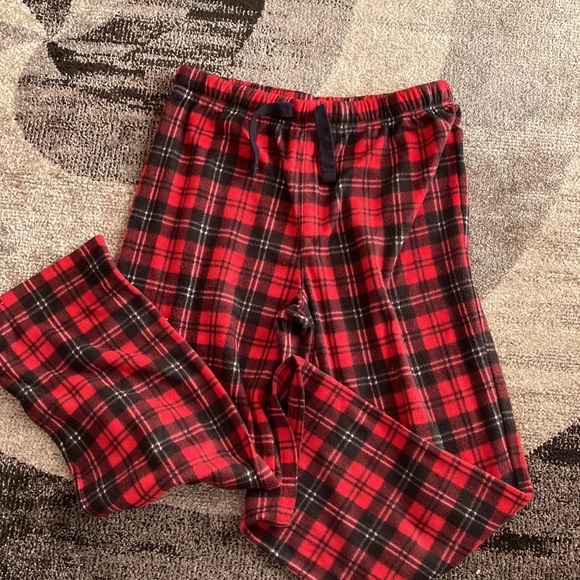 Men’s’ Fleece Pajamas Size L - Picture 2 of 5